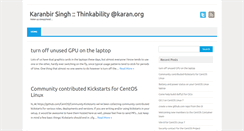 Desktop Screenshot of karan.org